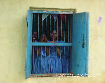 オリッサの少女